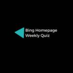 Bing Homepage Weekly Quiz Profile Picture