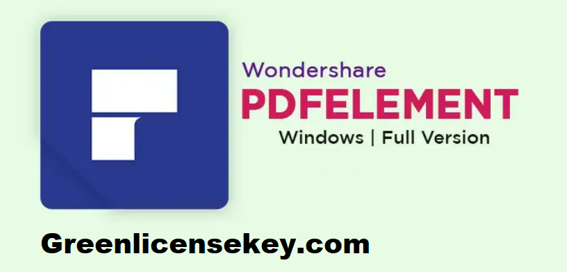 Wondershare PDFelement 9.1.2.1947 Crack Plus Serial Key Here