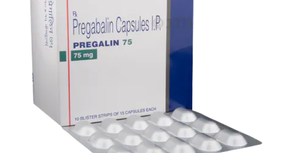 Pregabalin 75 mg Lyrica Capsule Best to Treat Epilepsy & Anxiety