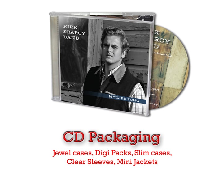 CD Packaging, CD Duplication Packaging,