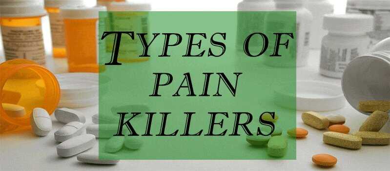 Types of Painkillers