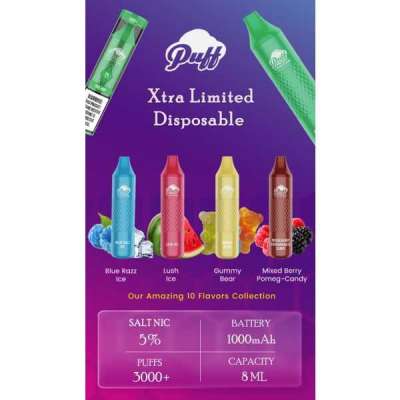 Xtra 5% Disposable 1500 Puffs 10pk Profile Picture
