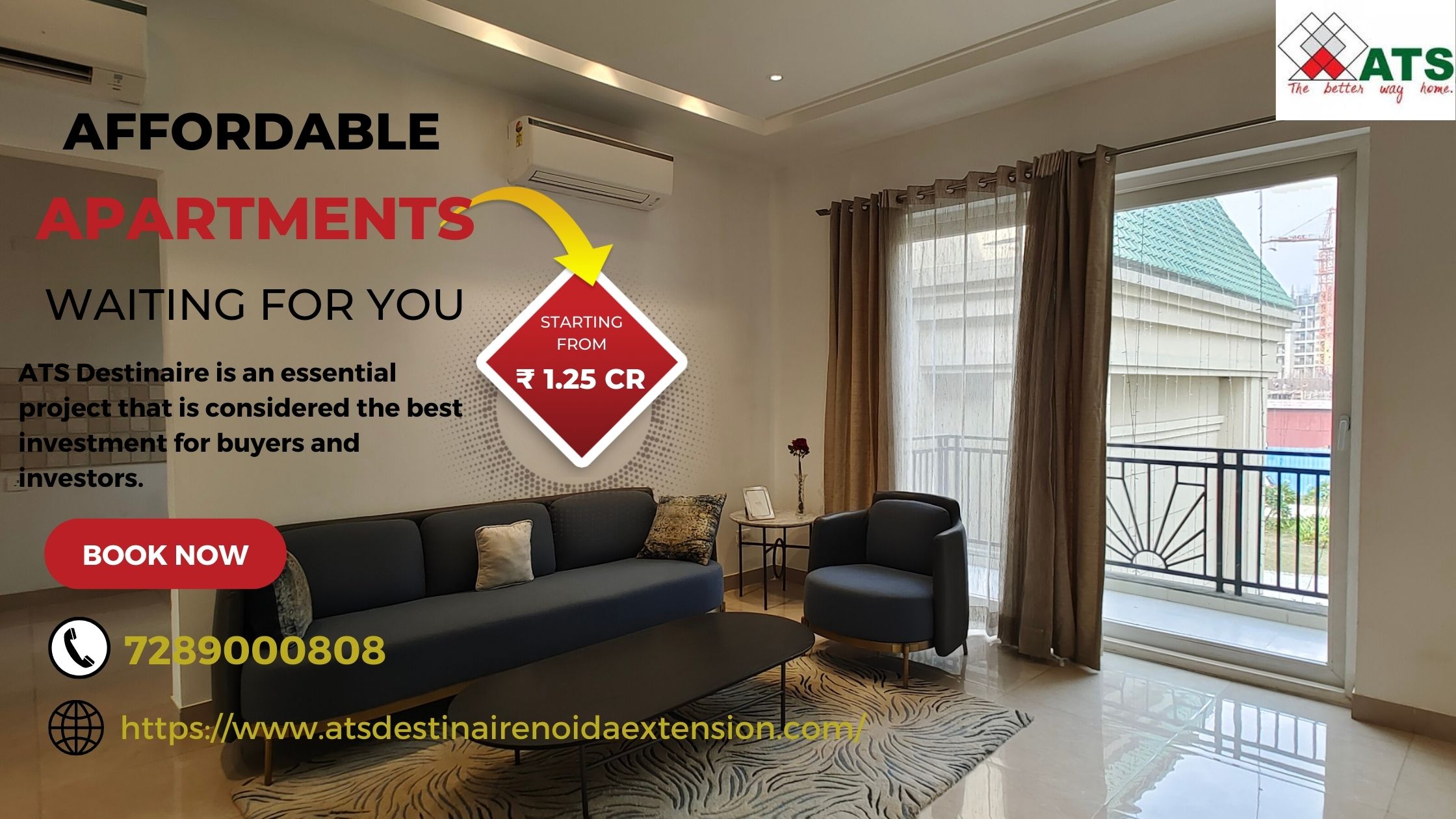 Advantages of affordable housing in finding a property in ATS Destinaire Noida - AtoAllinks