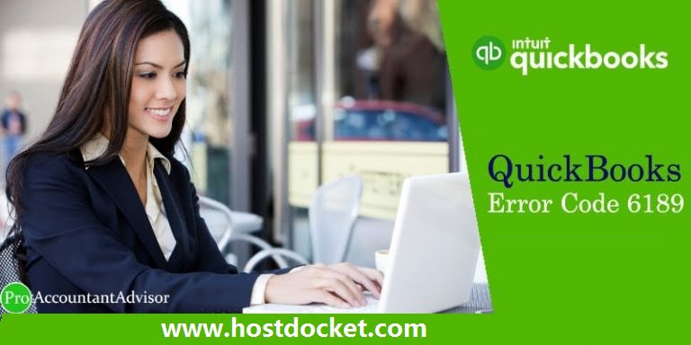 Solve QuickBooks Error 6189 (When Opening the Company File)