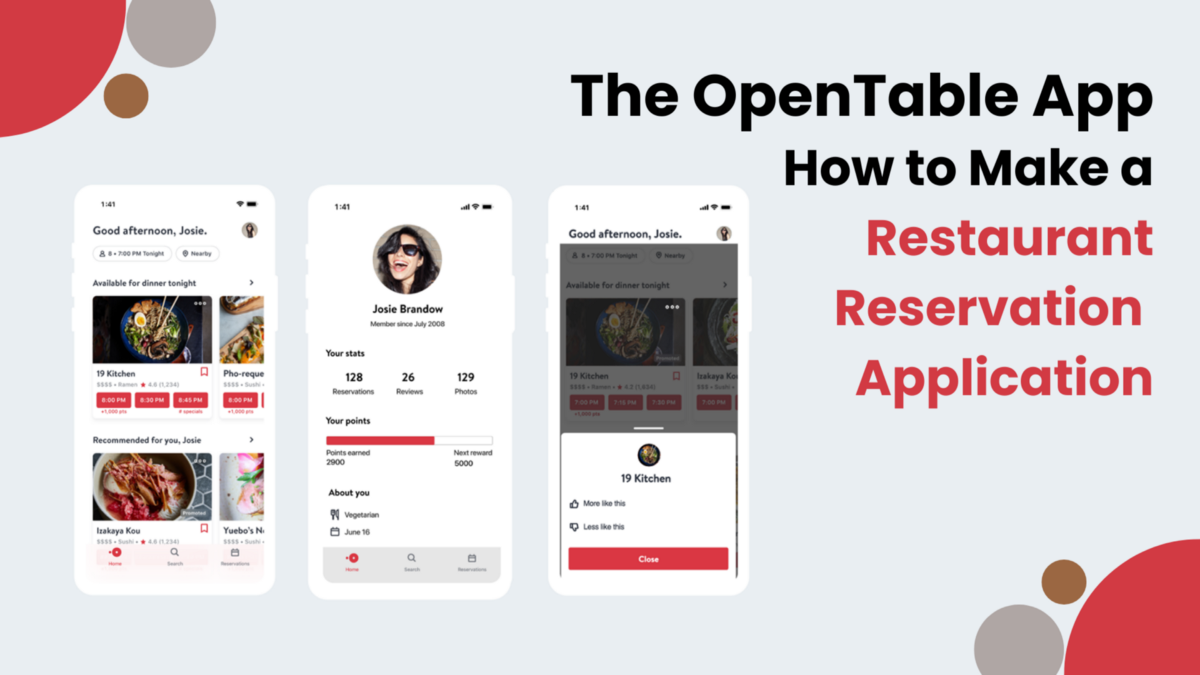 The OpenTable App: How to Make a Restaurant Reservation App | by FrontendDevelopmentCompany | Oct, 2022 | Medium