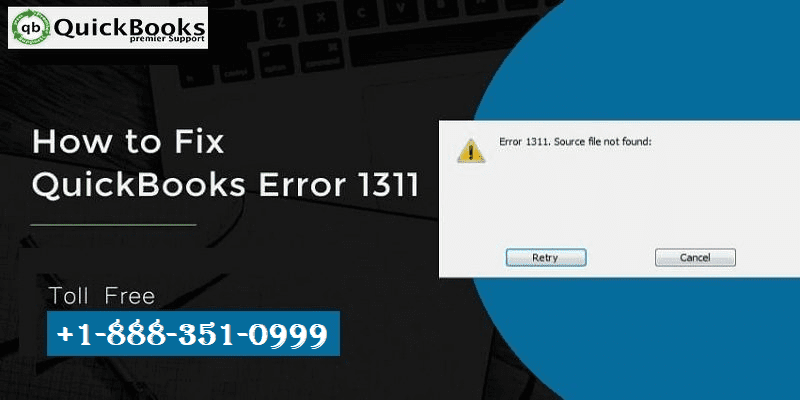 Resolve QuickBooks Error 1311: Source File Not Found [Solved]