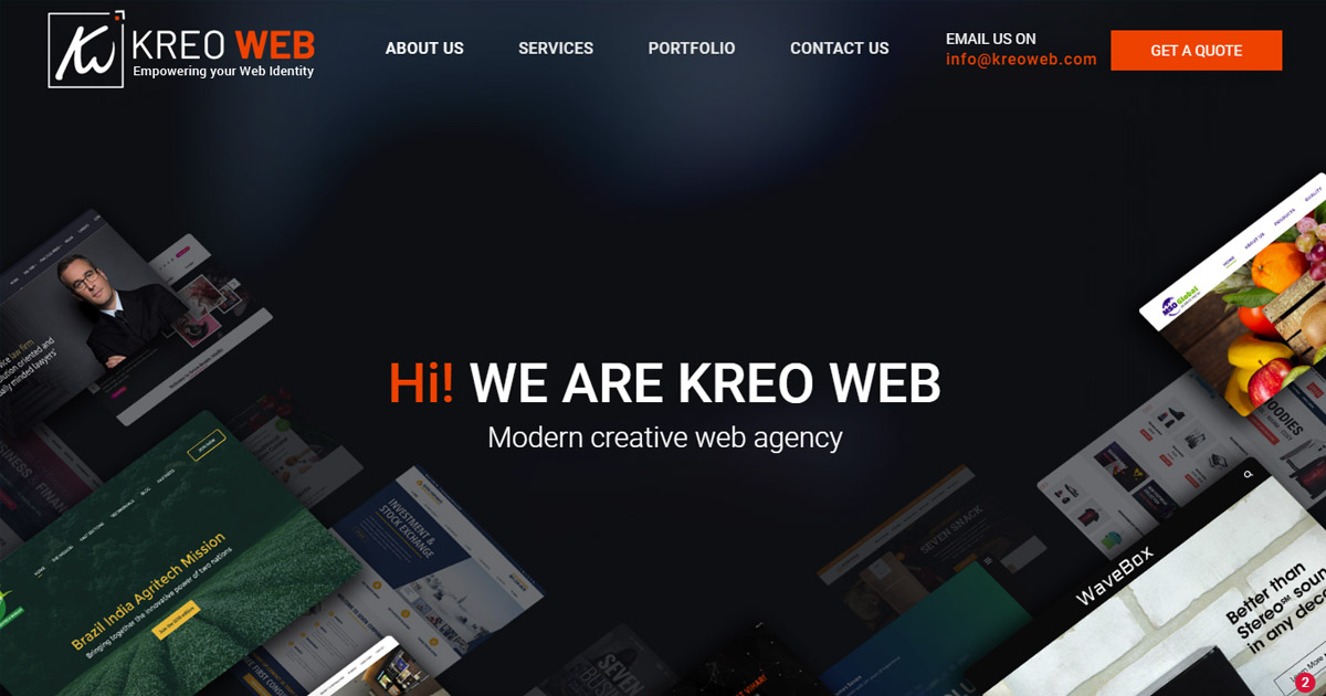Web Design Toronto, Creative Website Design Company in Toronto - Kreo Web