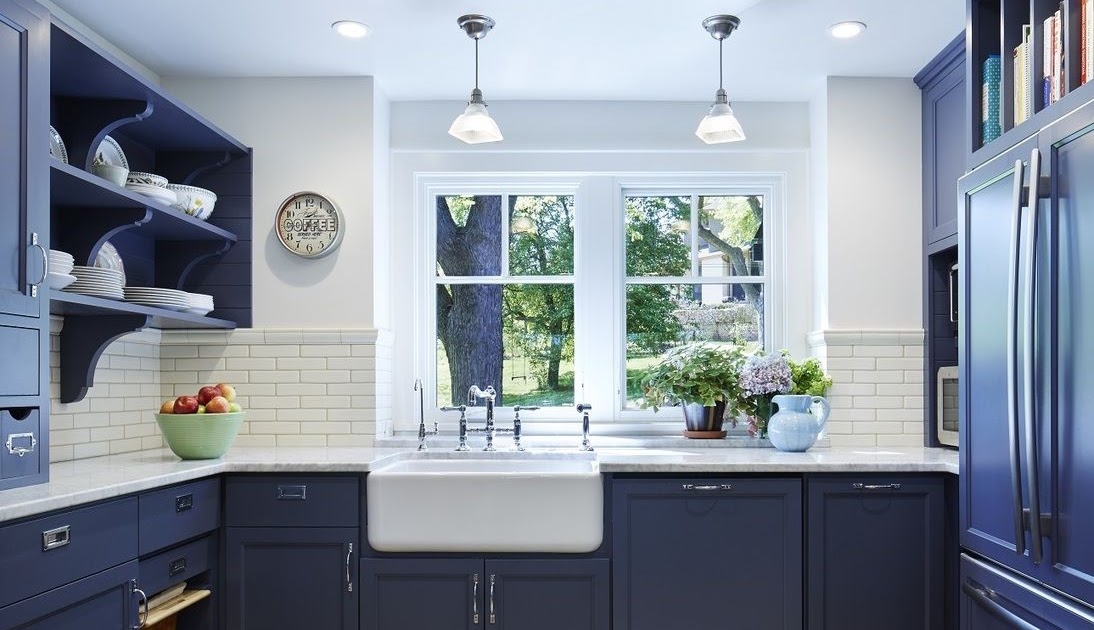 A Guide to Farmhouse Blue Kitchen Cabinets