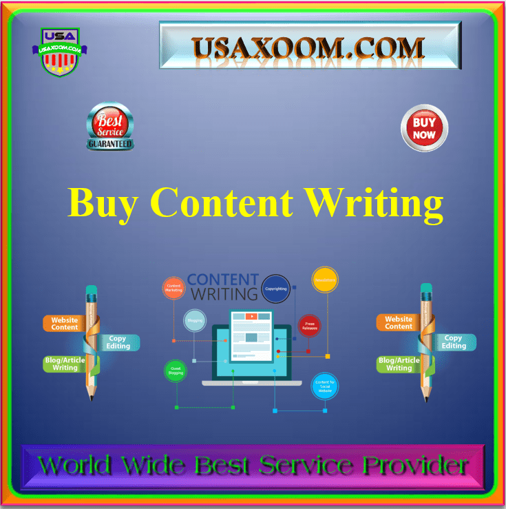 Buy Content Writing - 100% Unique, Best Quality & Fully Safe