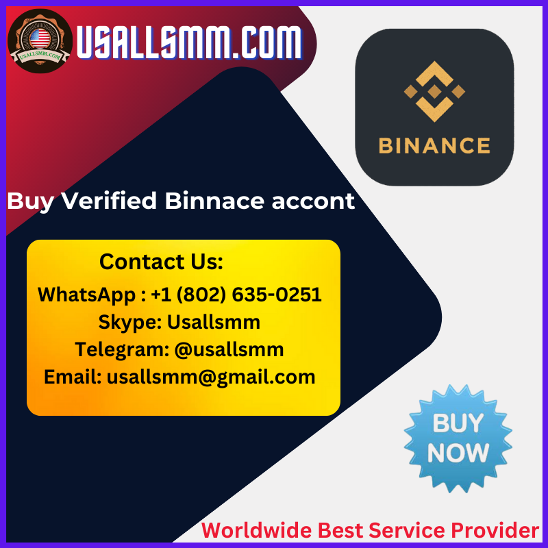 Buy Verified Binance Account - 100% Verified & Safe