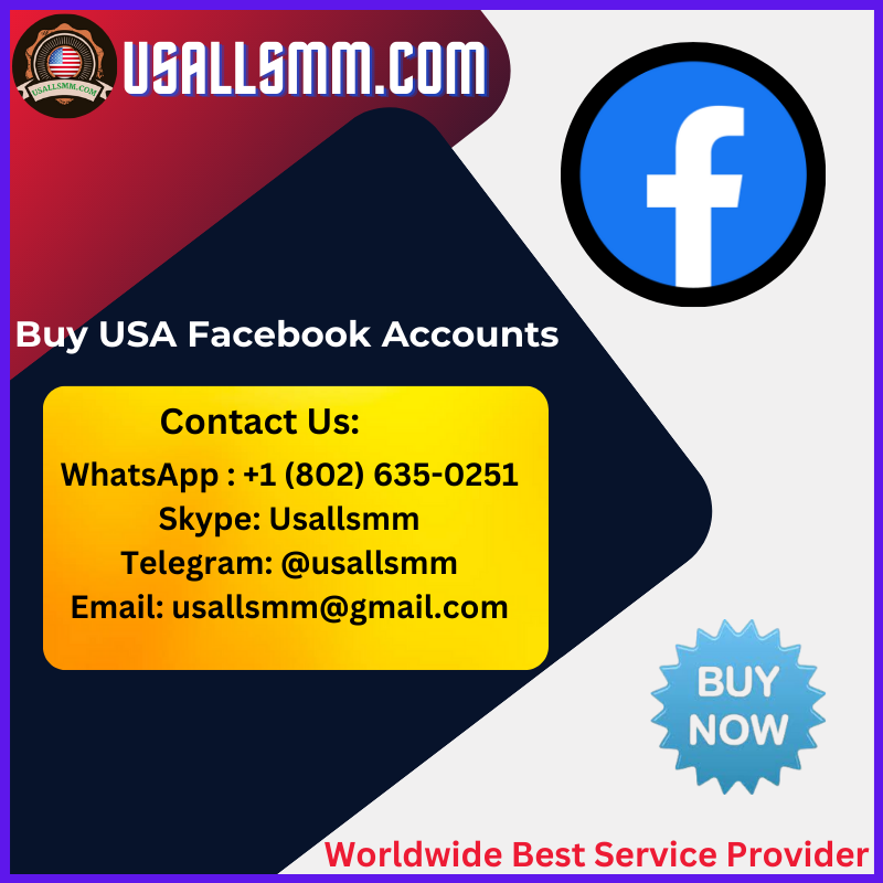 Buy USA Facebook Accounts - Buy Best Countrybase Account