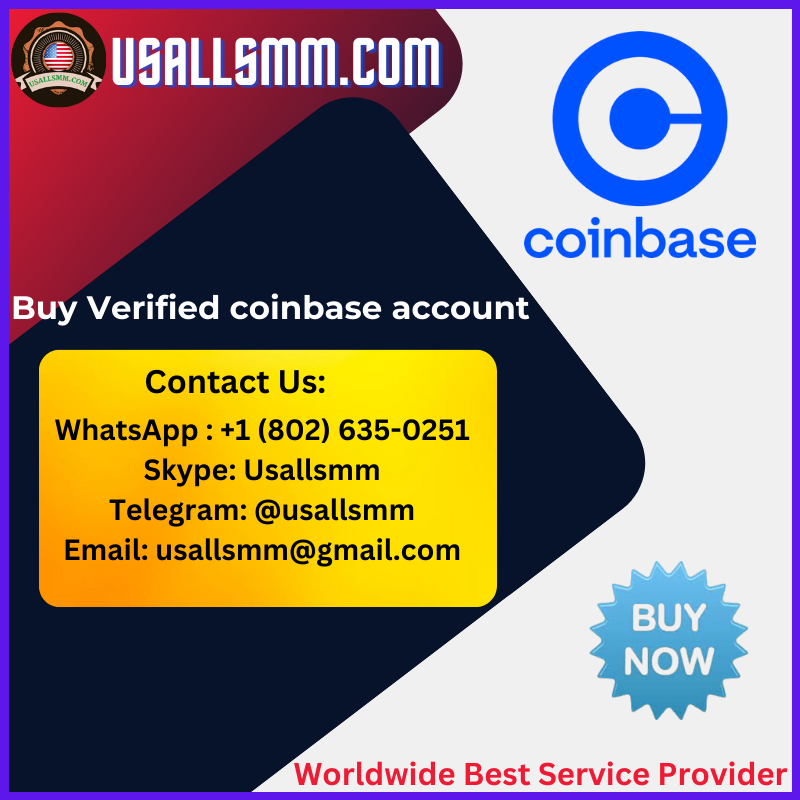 Buy Verified Coinbase Account - 100% USA UK Coinbase