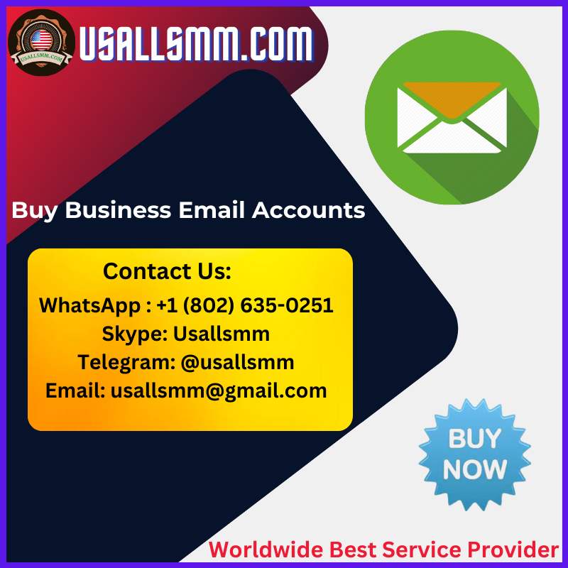 Buy Business Email Accounts - Unlimited Email Addresses