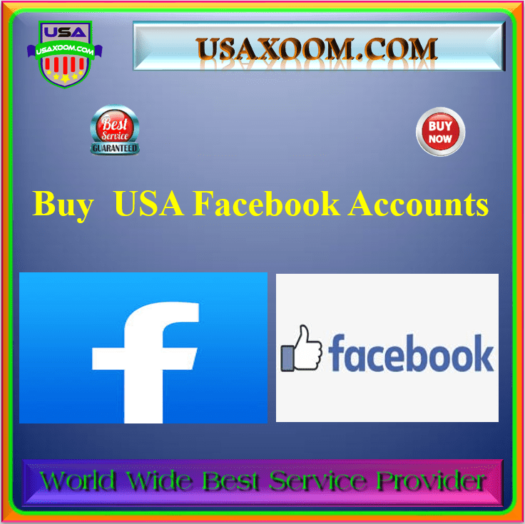 Buy USA Facebook Accounts - 100% USA Verified and Fully Safe