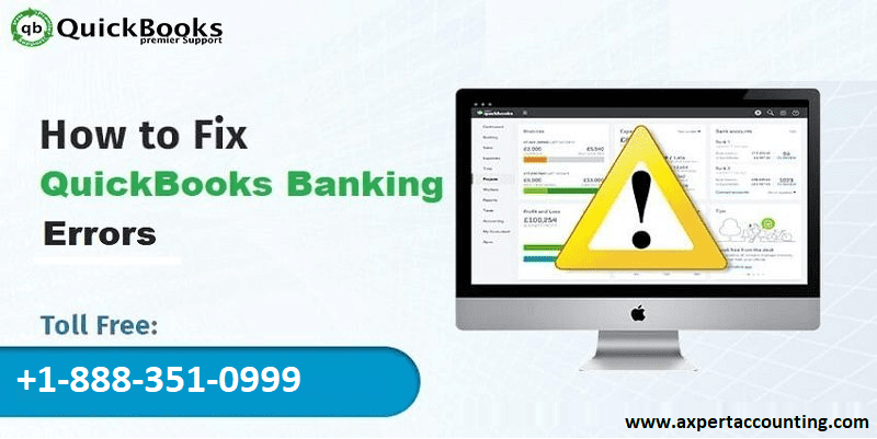 How to Fix Online Banking Errors in QuickBooks?