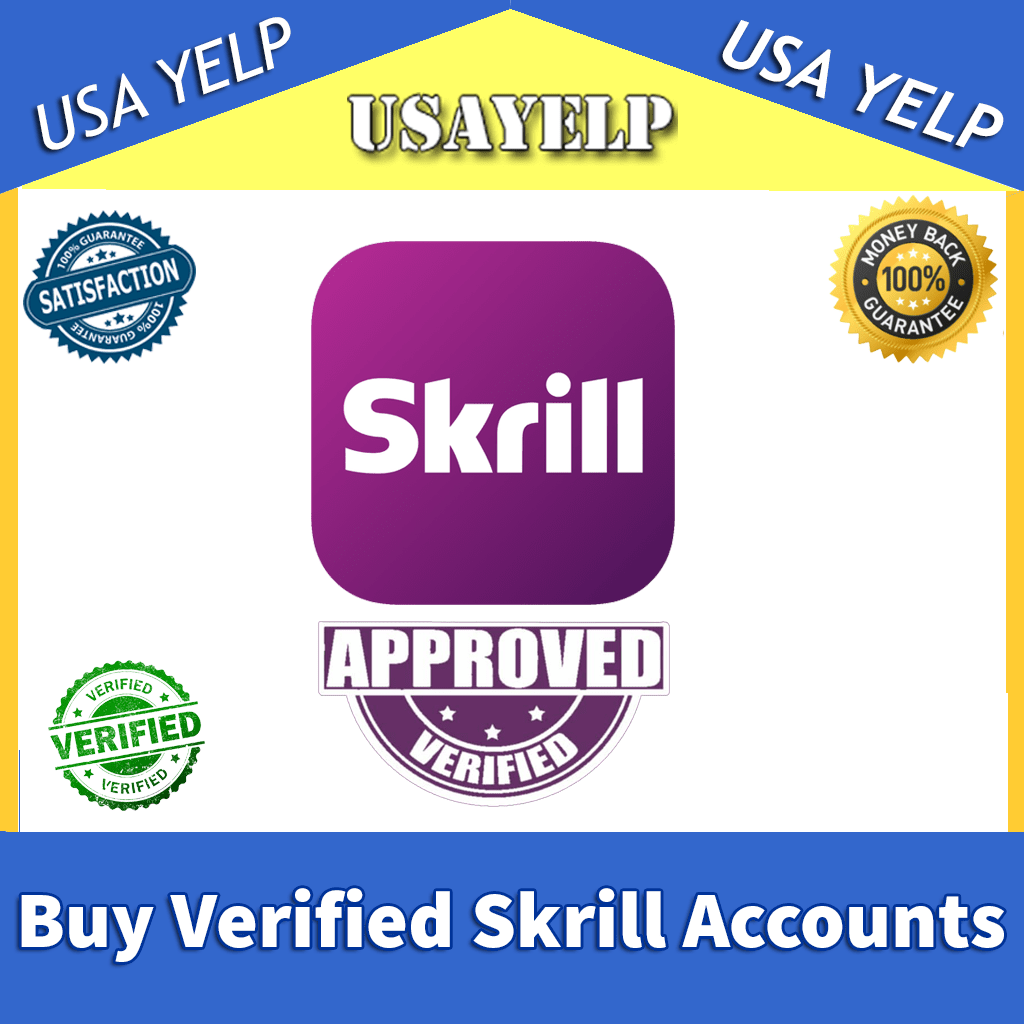Buy Verified Skrill Accounts-- Fully Verified Accounts.USA
