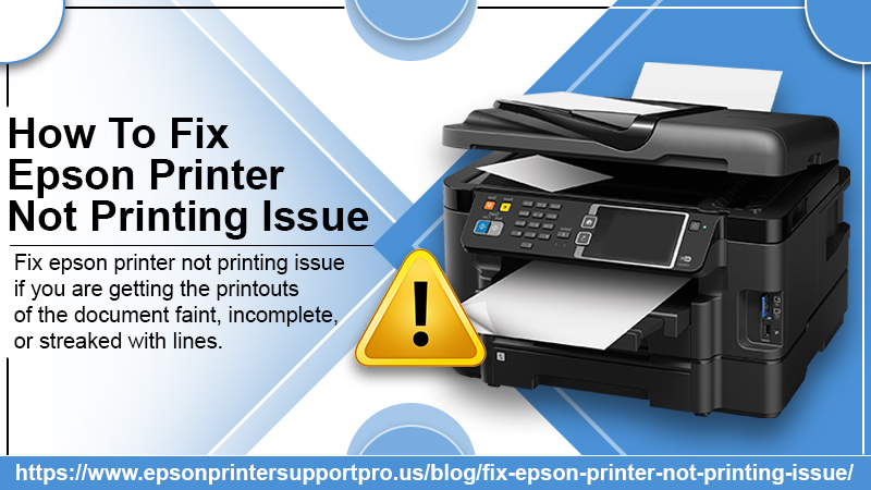 How To Fix Epson Printer Not Printing Issue? +1-205-594-6581