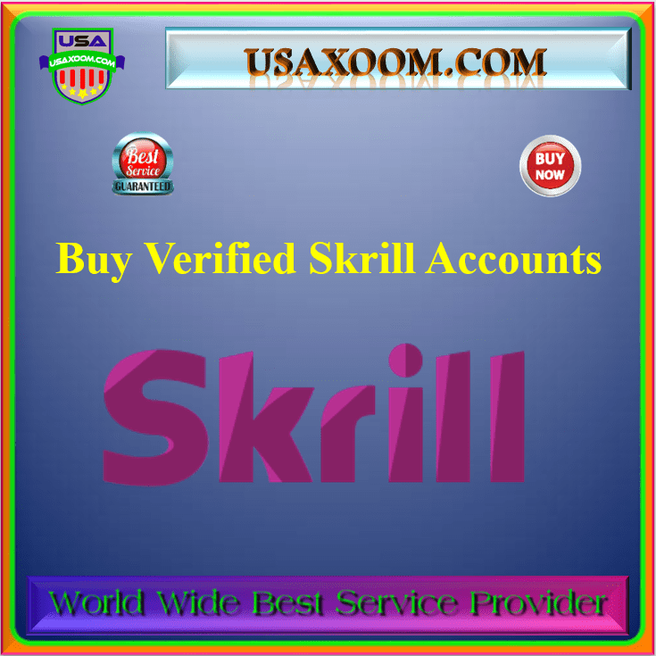 Buy Verified Skrill Accounts - 100%Safe & Document Verified