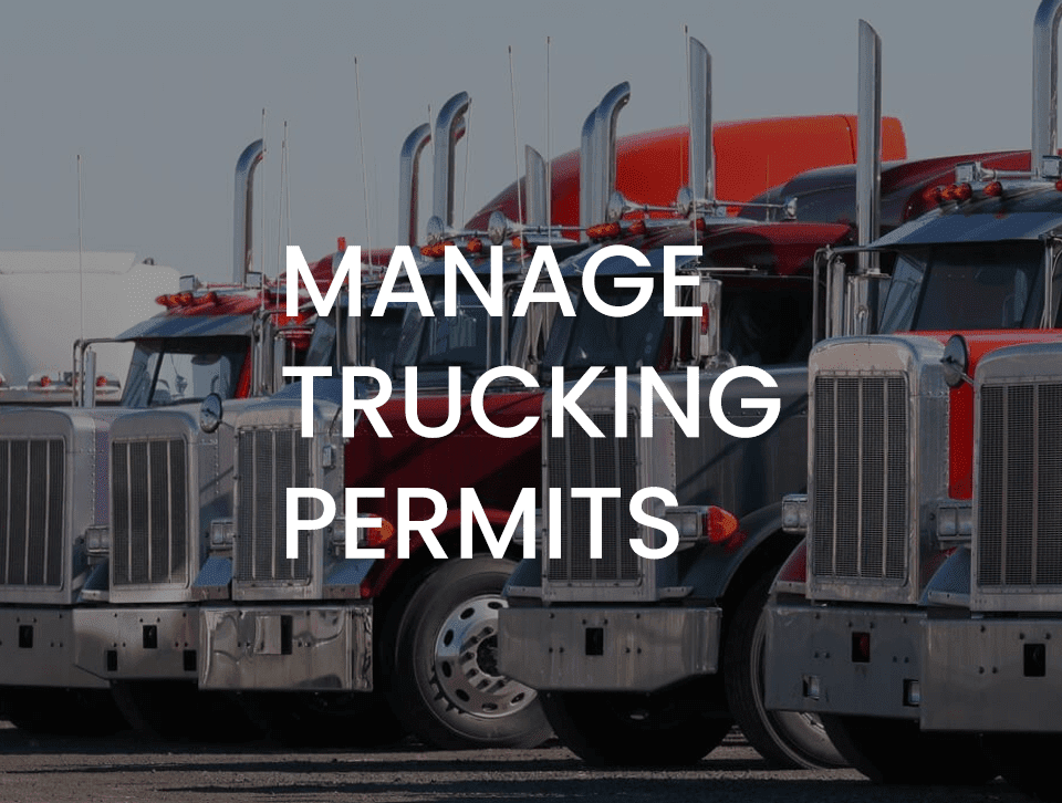 Manage Trucking Permits - JST Truck Permits