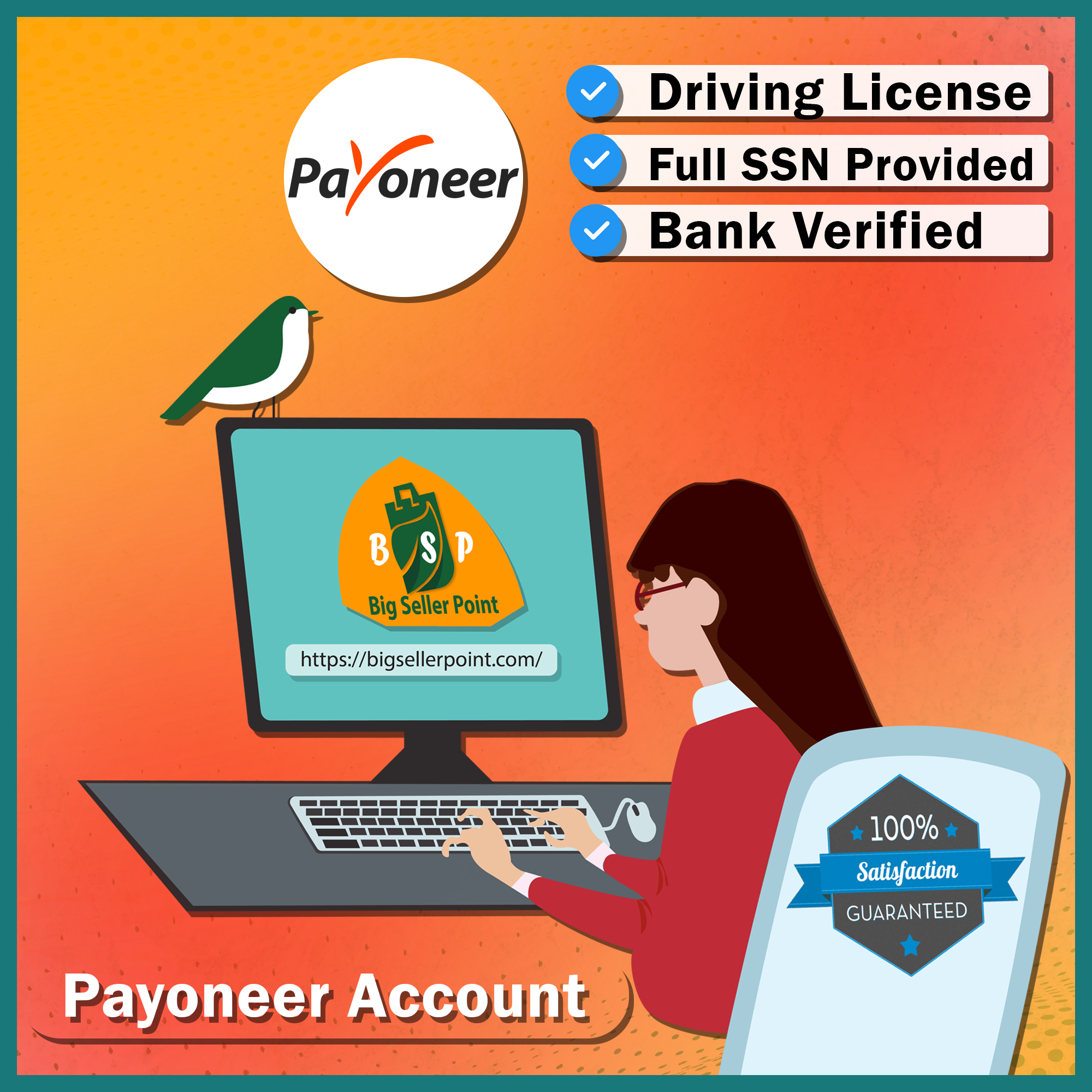Buy Verified Payoneer Account - Bigsellerpoint