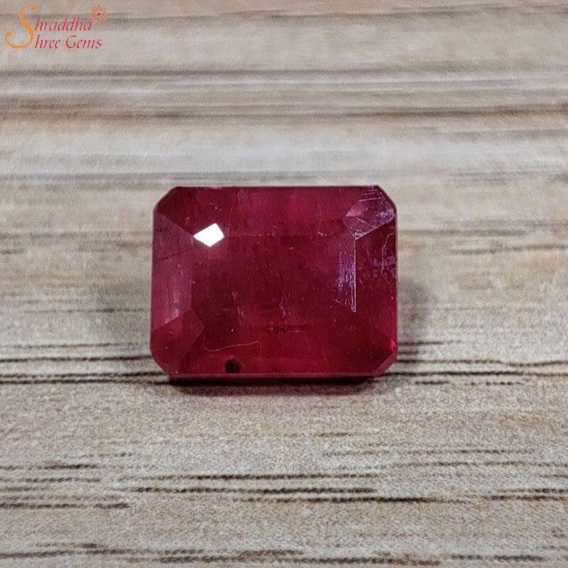 Loose ruby stone - Shraddha Shree Gems