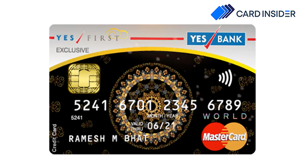 Yes Bank First Exclusive Credit Card: Exclusive Perks and Benefits