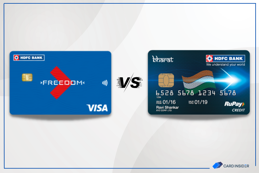 HDFC Freedom Credit Card vs Bharat Credit Card