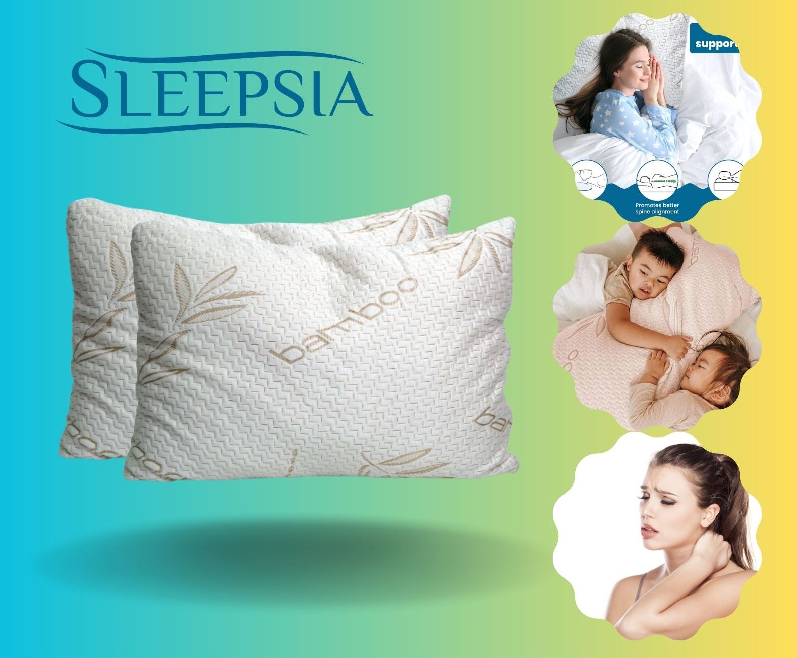 Bamboo Hotel Pillow - Experience Luxurious Comfort and Support