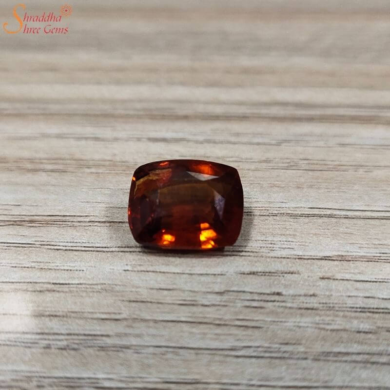 Loose Hessonite Garnet Stone - Shraddha Shree Gems