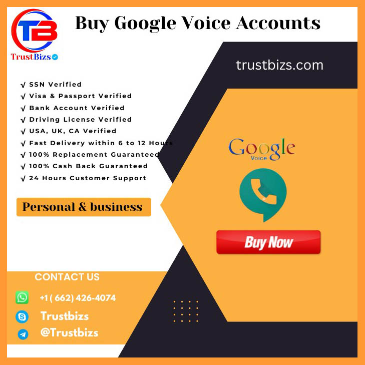 Buy Google Voice Accounts - 100% Safe, Active, All Country