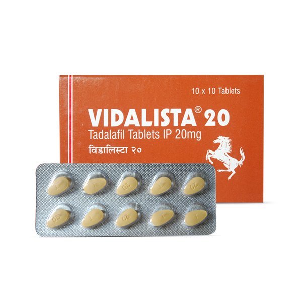 Vidalista 20 mg | buy Tadalafil online Reviews, Price, Uses for ED