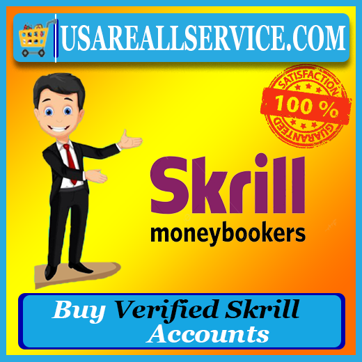 Buy Verified Skrill Account - Positive 100% Doc Verified US