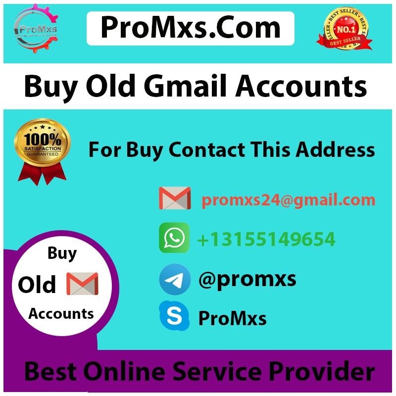 Buy Old Gmail Accounts From ProMxs.com Best Marketplace US