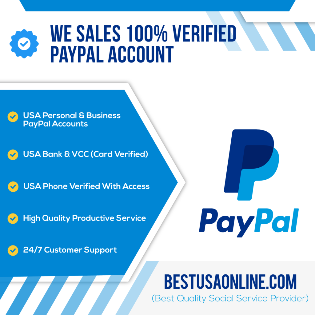 Buy Verified Paypal Accounts - Best USA Online