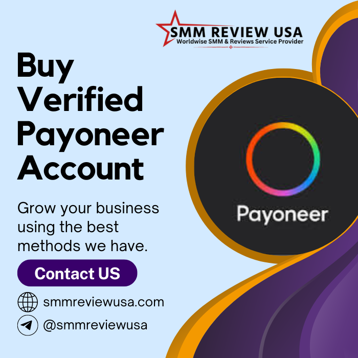 Buy Verified Payoneer account -