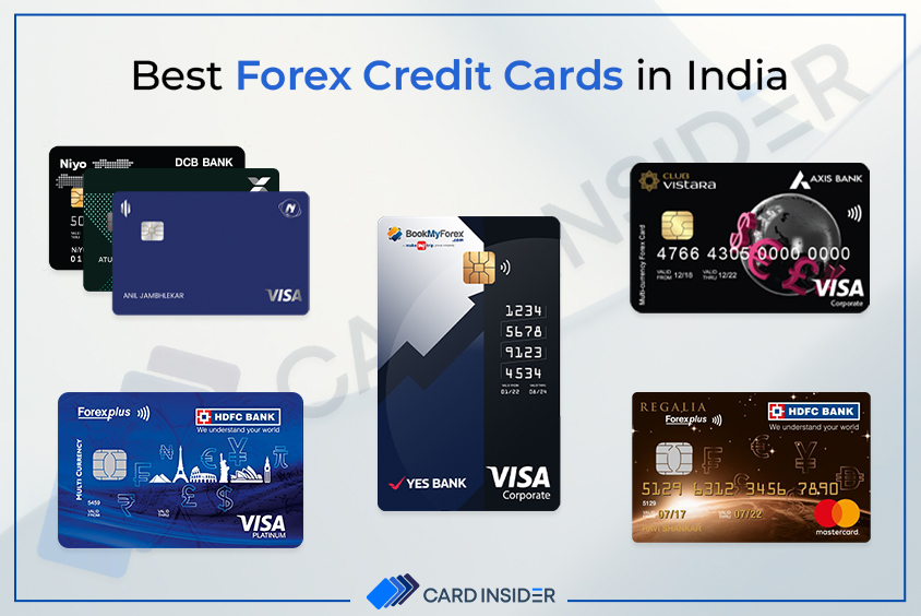 13+ Best Forex Cards India - Niyo Global, BookMyForex & Axis Bank Multi-Currency