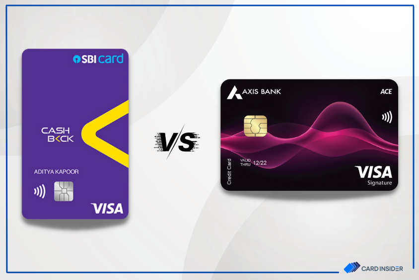 Cashback SBI Card Vs Axis Bank Ace Credit Card