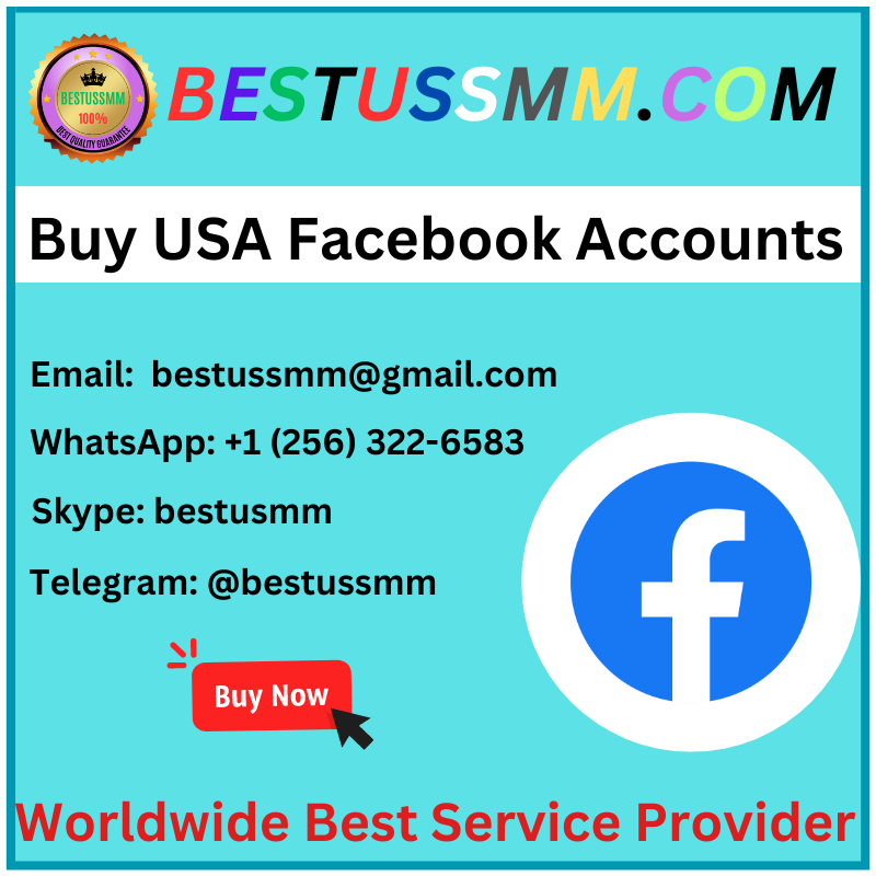 Buy USA Facebook Accounts - 100% Safe & Best Quality Account