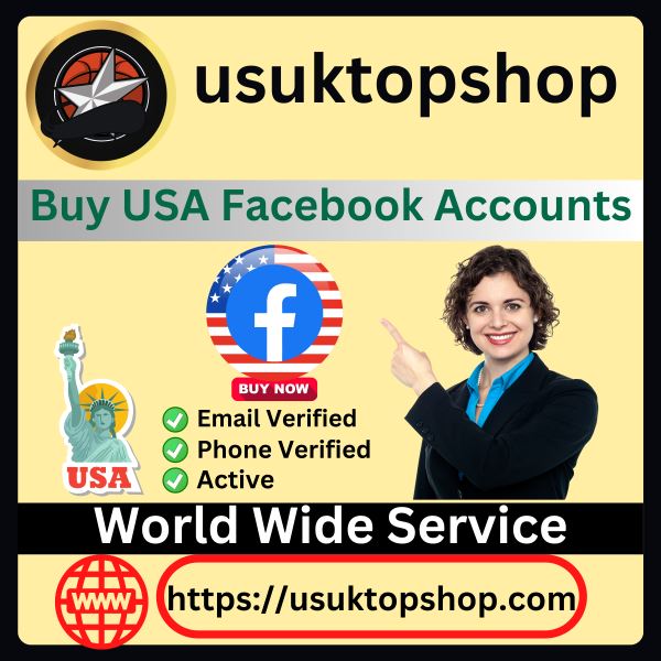 Buy USA Facebook Accounts - usuktopshop Dealer website.