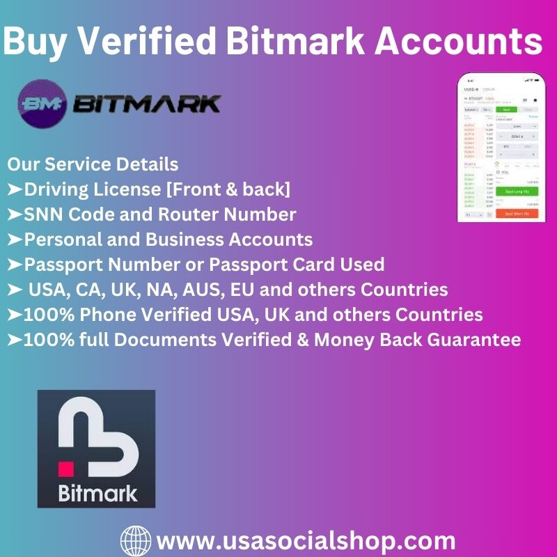 Buy Verified Bitmark Accounts-100% SNN Verified & Legimate