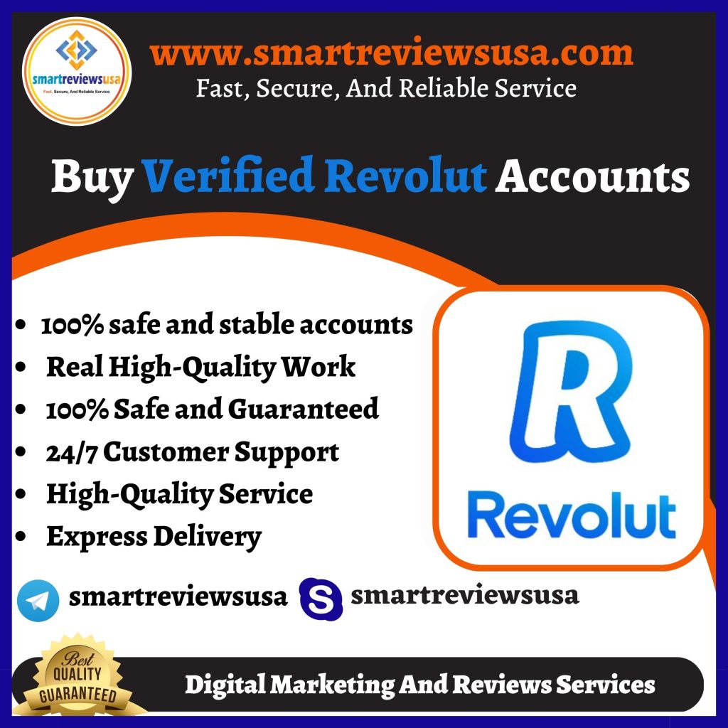 Buy Verified Revolut Account | Available Personal & Business