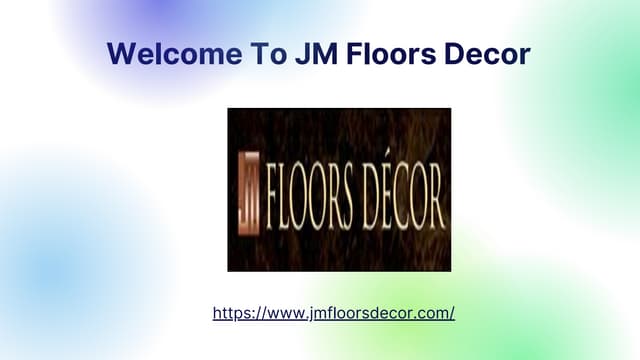 Welcome To JM Floors Decor.pdf