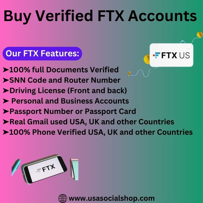 Buy Verified FTX Accounts-100% Secure Business Accounts FTX
