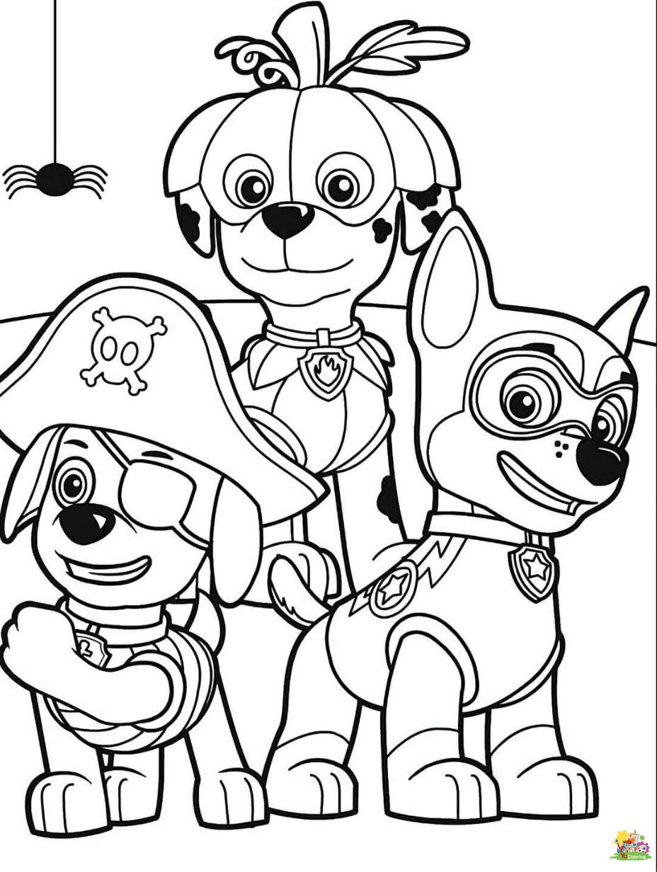 Engage Your Kids with Fun PAW Patrol Coloring Pages