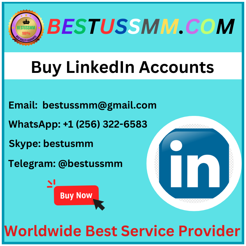 Buy LinkedIn Accounts - 100% Safe & Best Quality Accounts.