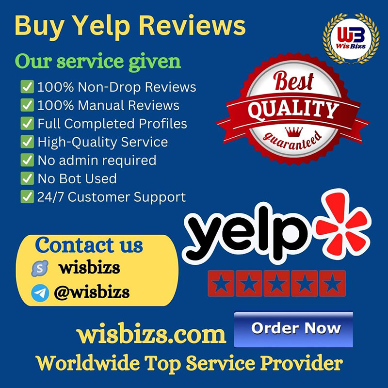 Buy Yelp Reviews - 100% Safe and NON Drop Reviews