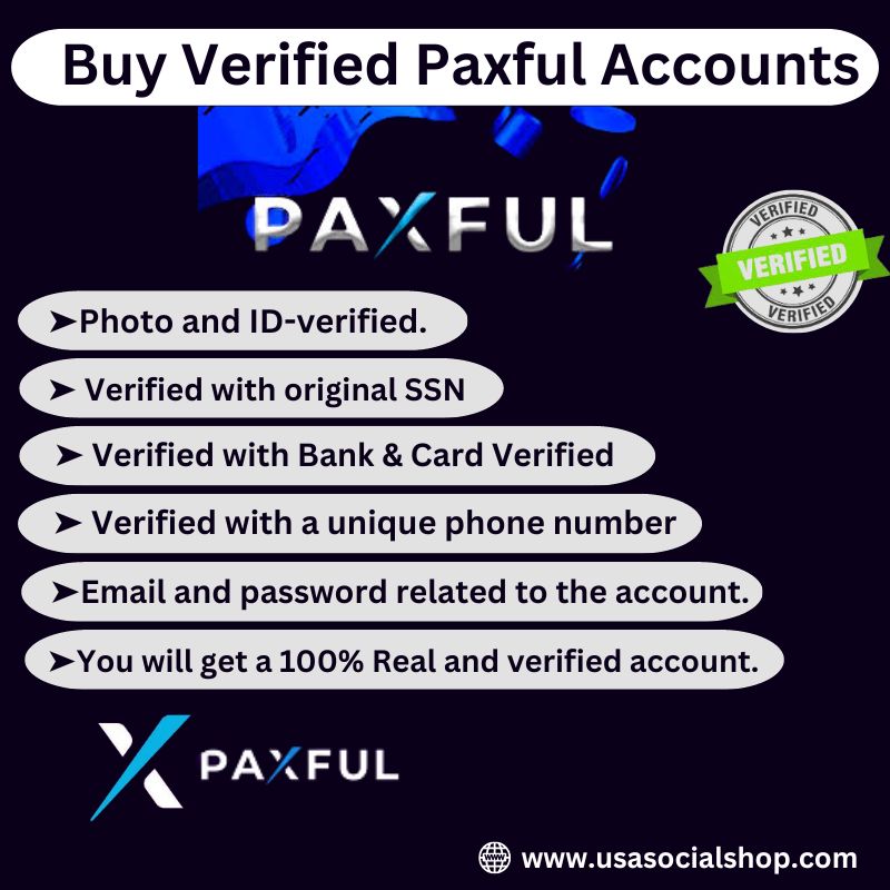 Buy Verified Paxful Accounts-100% SSN Verified & Reliable