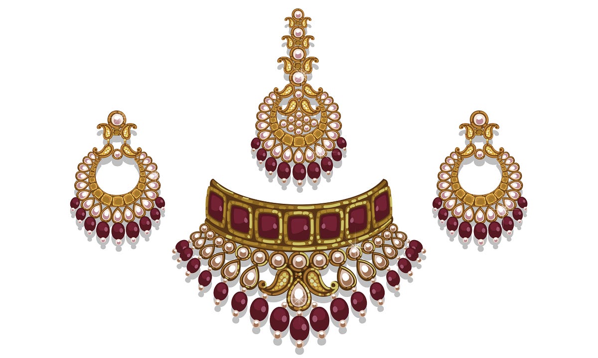 Indo Western Fusion: Discover Gold Plated Indo Western Jewelry Online