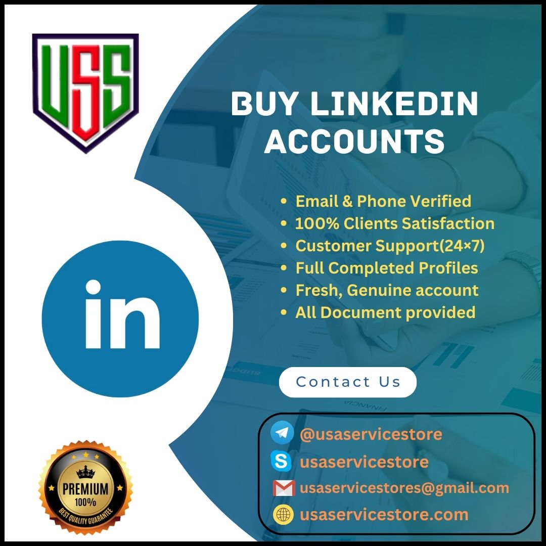 Buy LinkedIn Accounts - 100% Real, PVA, Verified Accounts