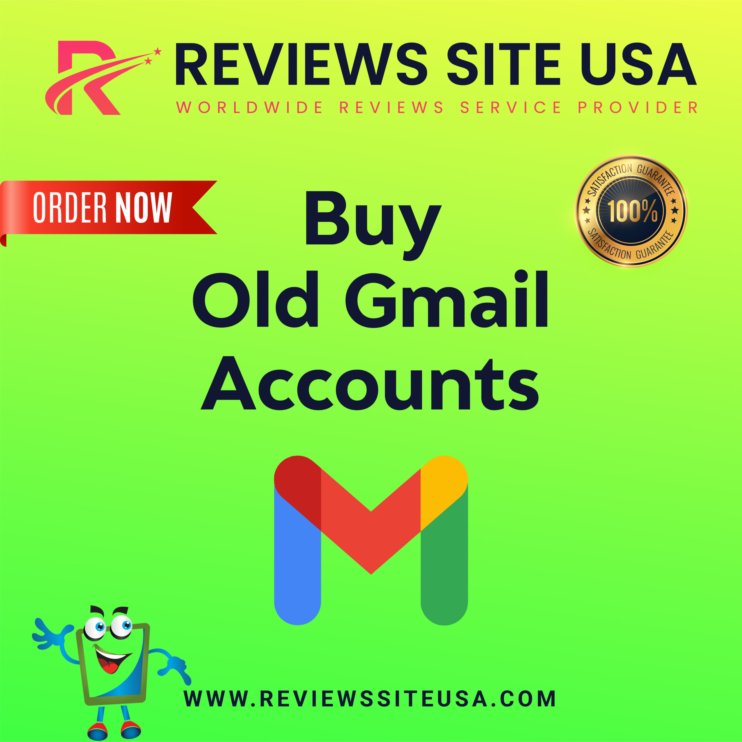 Old Gmail Accounts 100% USA,UK,CA Aged Gmail...